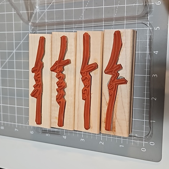 Wonderful Words II rubber Stampin Up set - Picture 3 of 3